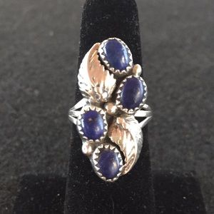 Lapis & Sterling Silver Ring